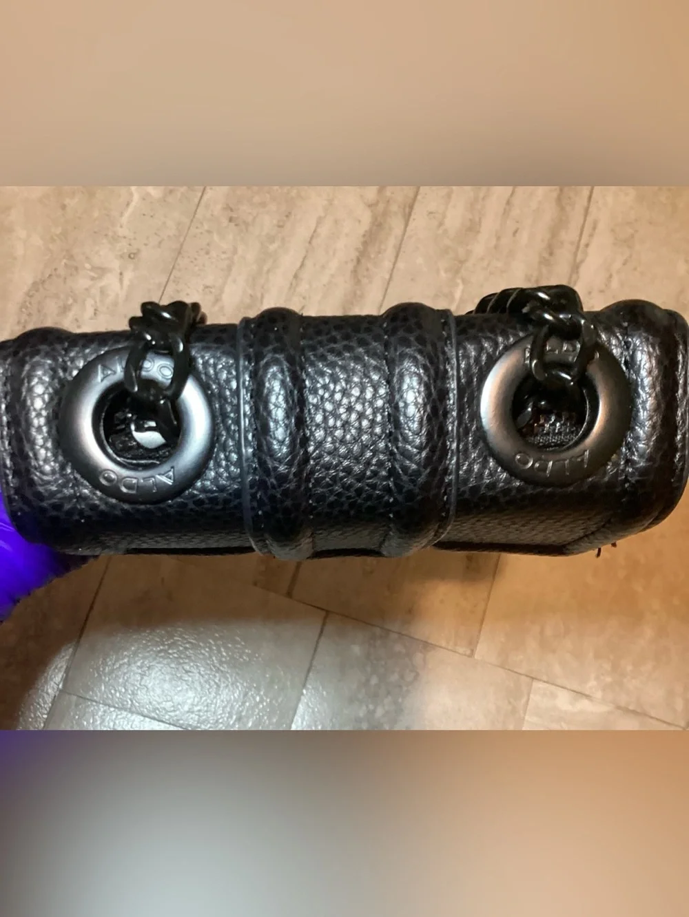 Black Aldo Micro Mini Purse - Picture 5 of 8